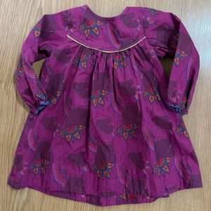 Pink Chicken Floral Long Sleeve Dress Bsby Girl 6 months